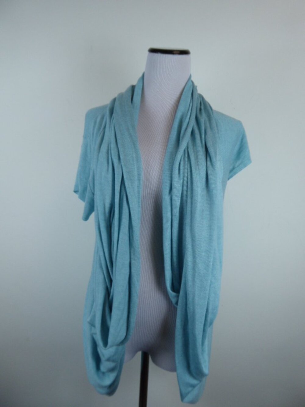 ALICE & OLIVIA Blue BOLERO CARDIGAN SWEATER S